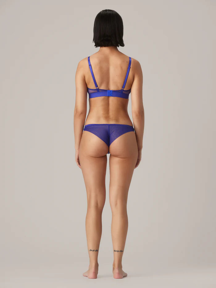 Lenjerie Compresivă cu Dantelă Albastră LCD 140